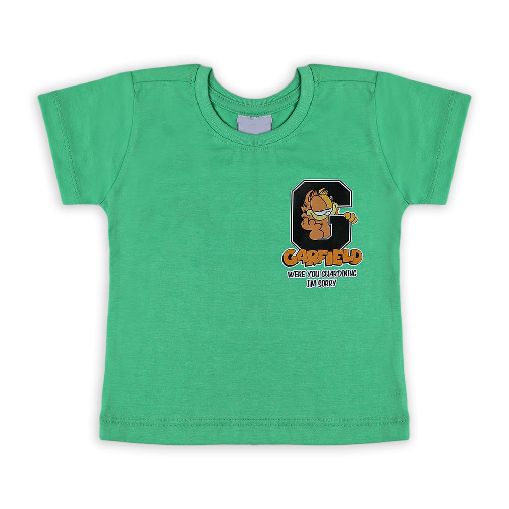 Boys Half Sleeves T-Shirt - Green, Boys T-Shirts, Chase Value, Chase Value