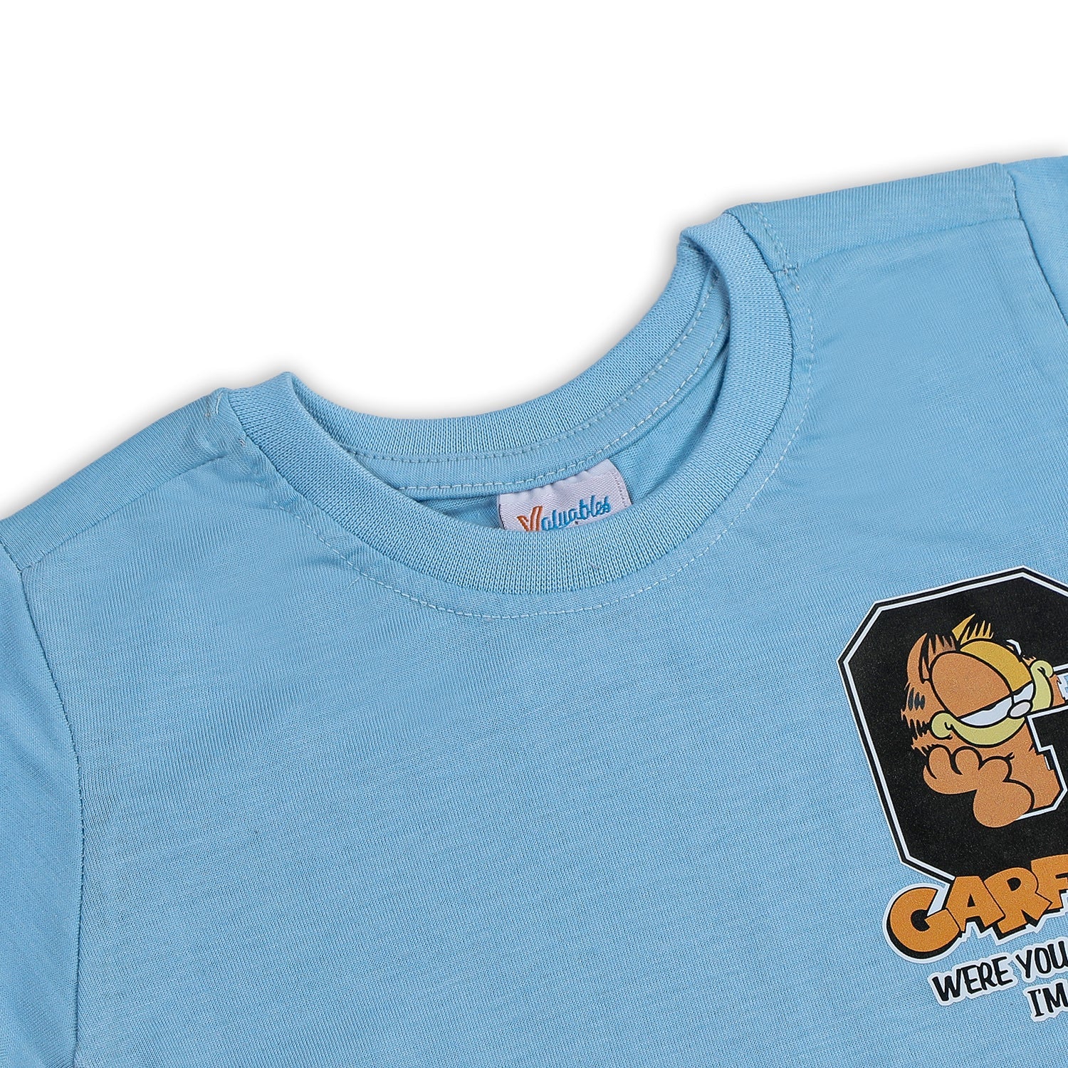 Boys Half Sleeves T-Shirt - Sky Blue, Boys T-Shirts, Chase Value, Chase Value