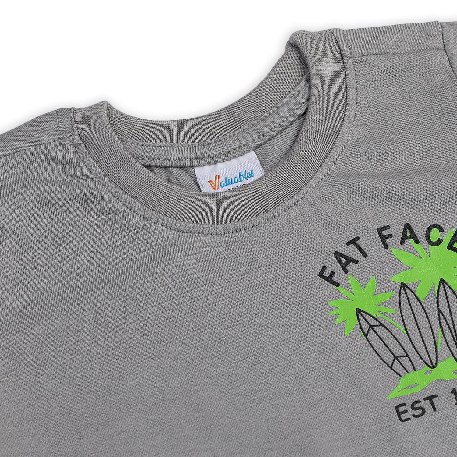 Boys Half Sleeves T-Shirt - Grey, Boys T-Shirts, Chase Value, Chase Value