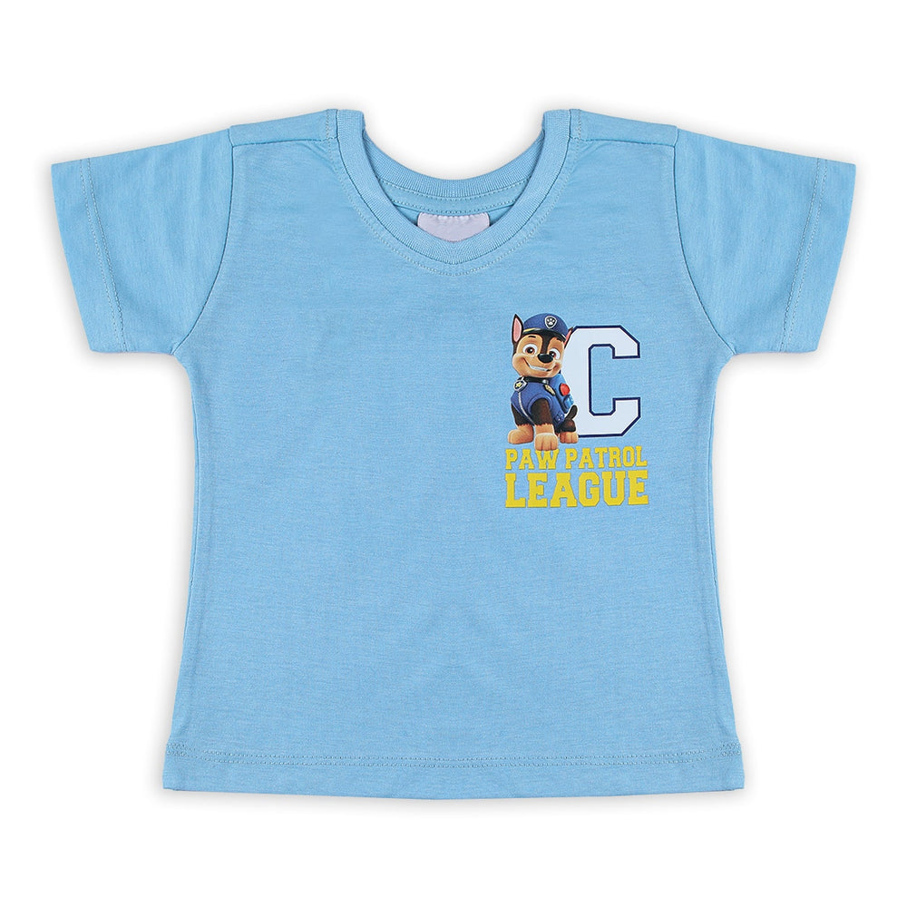 Boys Half Sleeves T-Shirt - Sky Blue, Boys T-Shirts, Chase Value, Chase Value