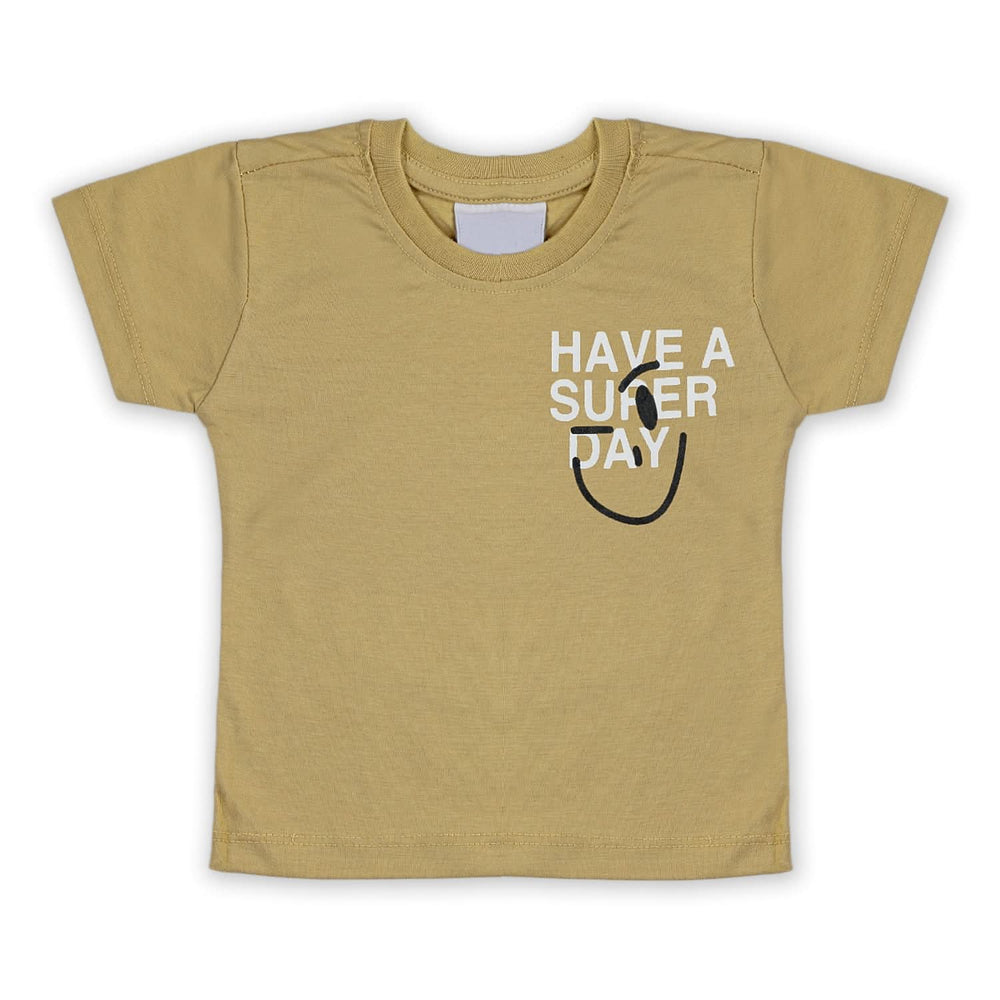 Boys Half Sleeves T-Shirt - Skin, Boys T-Shirts, Chase Value, Chase Value