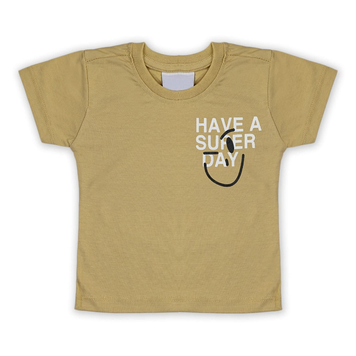 Boys Half Sleeves T-Shirt - Skin, Boys T-Shirts, Chase Value, Chase Value