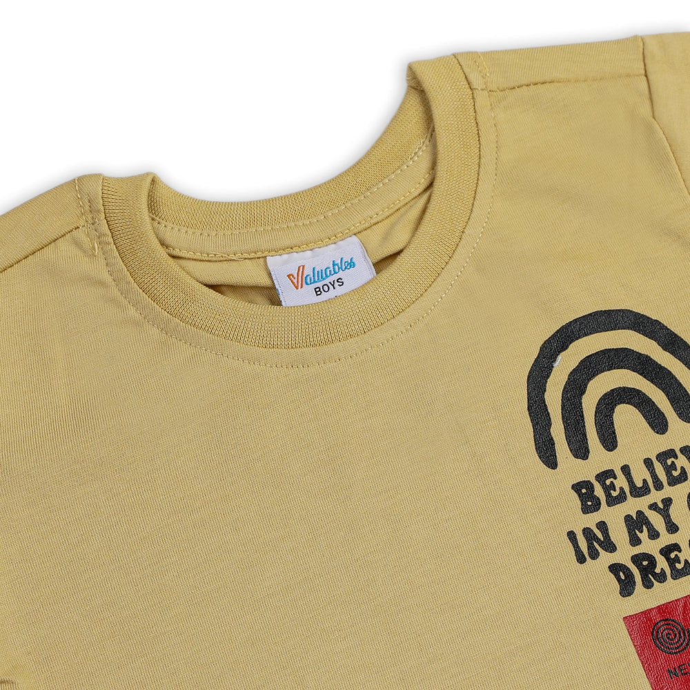 Boys Half Sleeves T-Shirt - Navy Blue, Boys T-Shirts, Chase Value, Chase Value