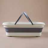 Silicon Folding Basket - Off White, Basket, Chase Value, Chase Value