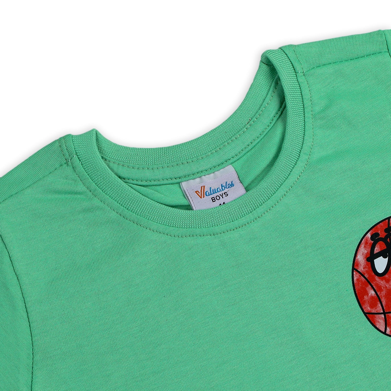 Boys Half Sleeves T-Shirt - Green, Boys T-Shirts, Chase Value, Chase Value
