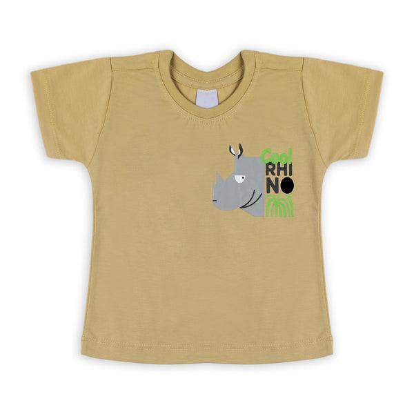 Boys Half Sleeves T-Shirt - Skin
