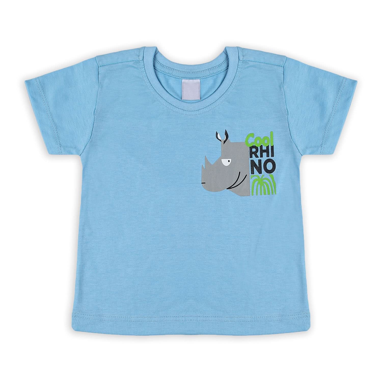 Boys Half Sleeves T-Shirt - Sky Blue, Boys T-Shirts, Chase Value, Chase Value
