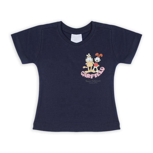 Boys Half Sleeves T-Shirt - Navy Blue