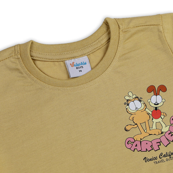 Boys Half Sleeves T-Shirt - Skin