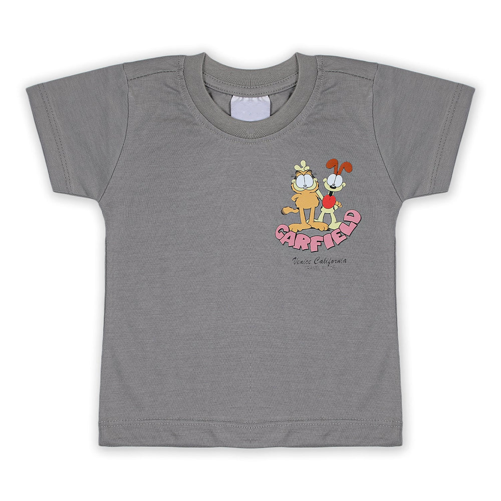 Boys Half Sleeves T-Shirt - Grey, Boys T-Shirts, Chase Value, Chase Value