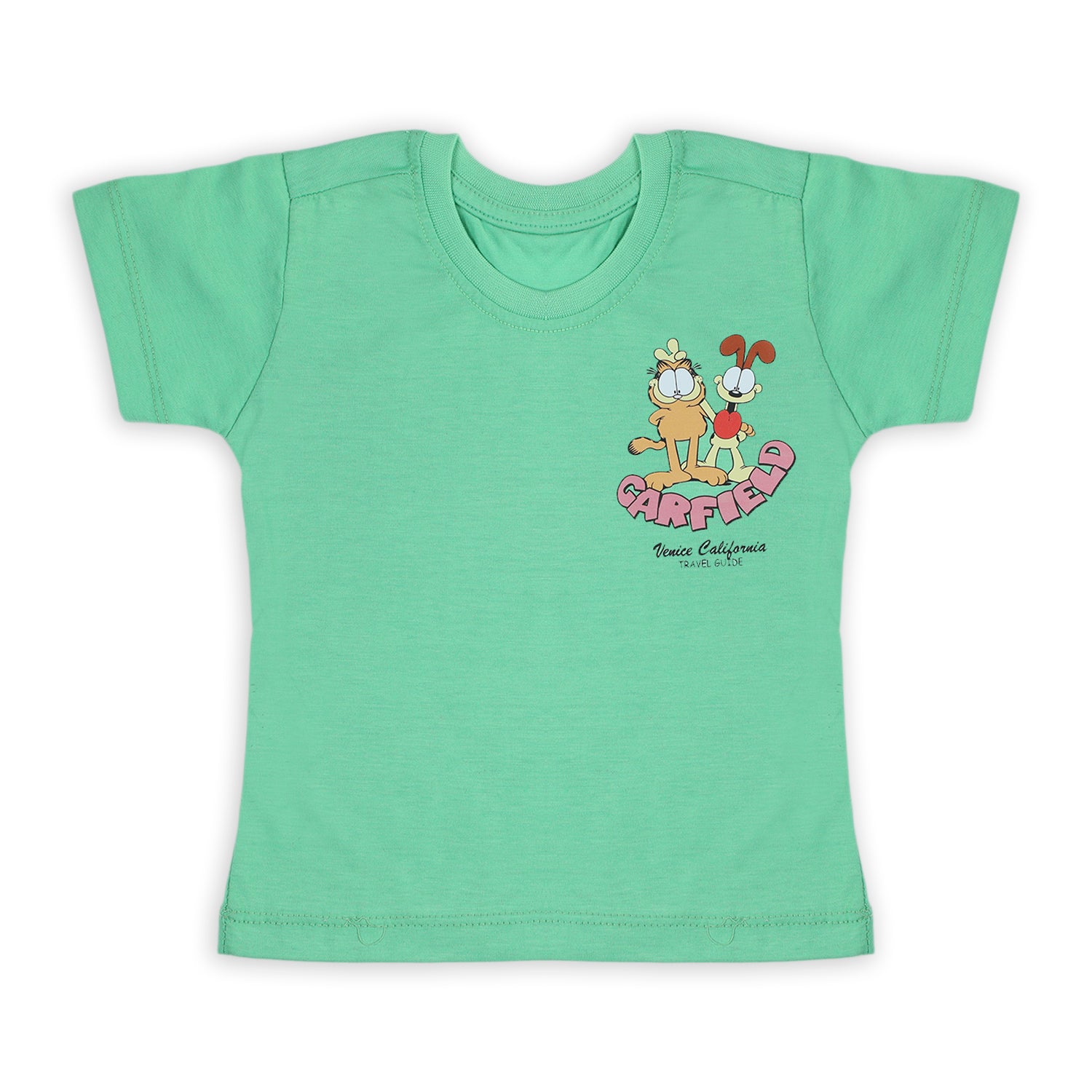 Boys Half Sleeves T-Shirt - Green, Boys T-Shirts, Chase Value, Chase Value