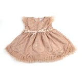 Eminent Girls Fancy Frock - Peach, Girls Frocks, Eminent, Chase Value