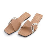 Women's Slipper - Beige, Women Slippers, Chase Value, Chase Value