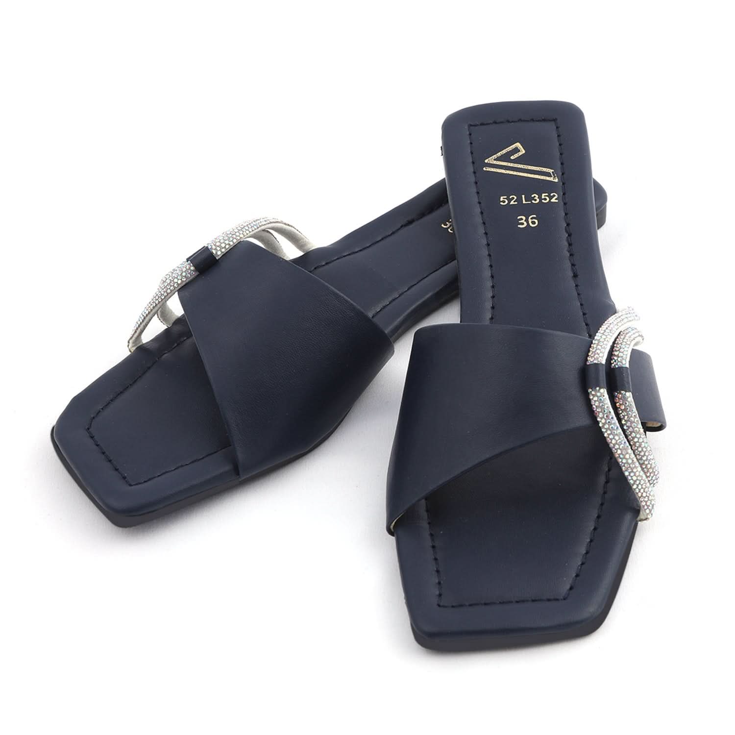 Women's Slipper - Navy Blue, Women Slippers, Chase Value, Chase Value