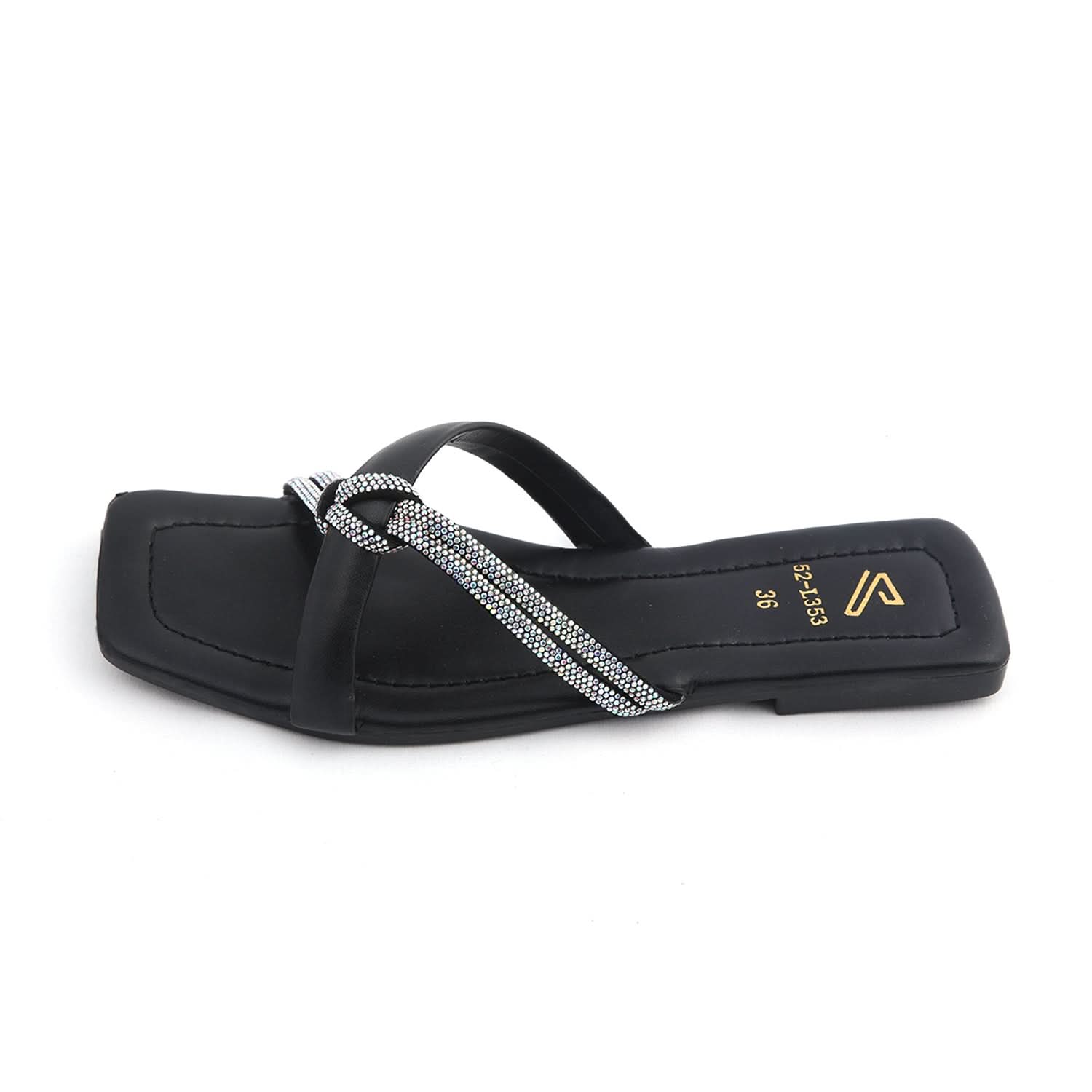 Women's Slipper - Black, Women Slippers, Chase Value, Chase Value