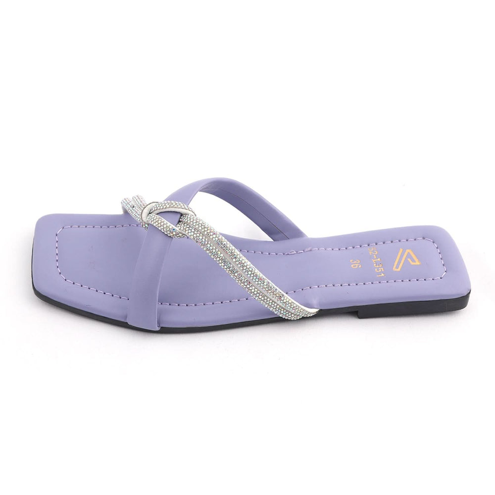 Women's Slipper - Purple, Women Slippers, Chase Value, Chase Value