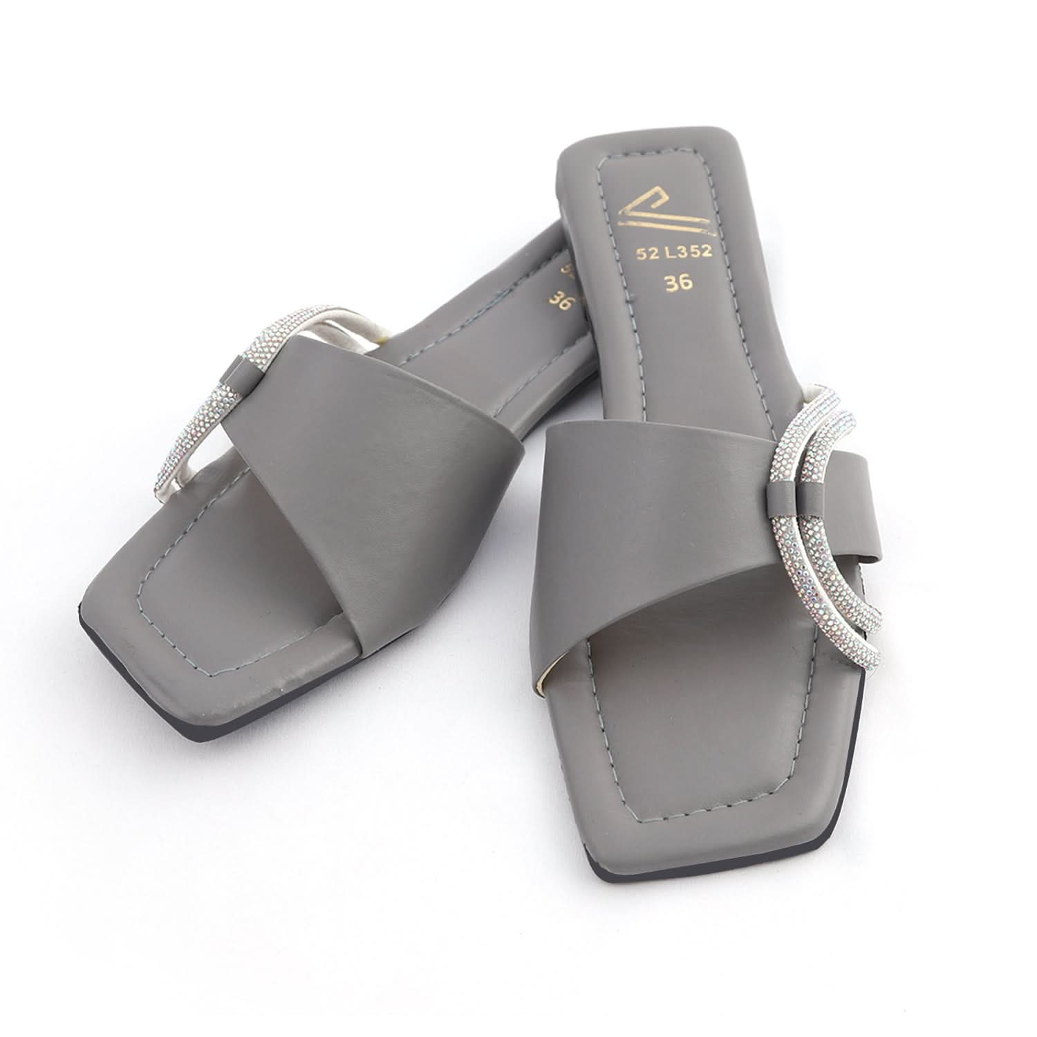 Women's Slipper - Grey, Women Slippers, Chase Value, Chase Value