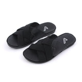Valuable Cross-Strap Casual Slippers 811/M283 - Black, Men's Slippers, Chase Value, Chase Value