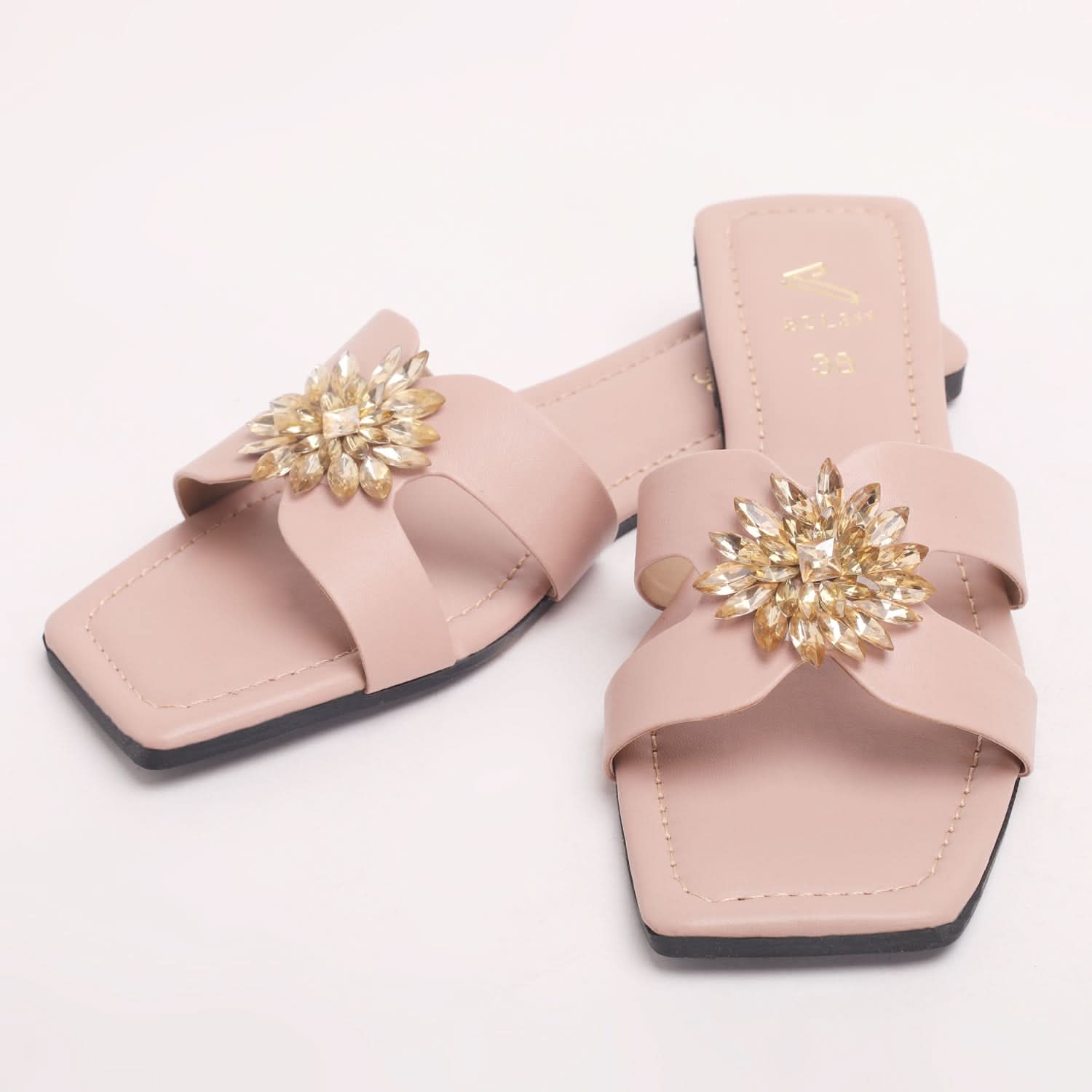 Women's Slipper - Peach, Women Slippers, Chase Value, Chase Value