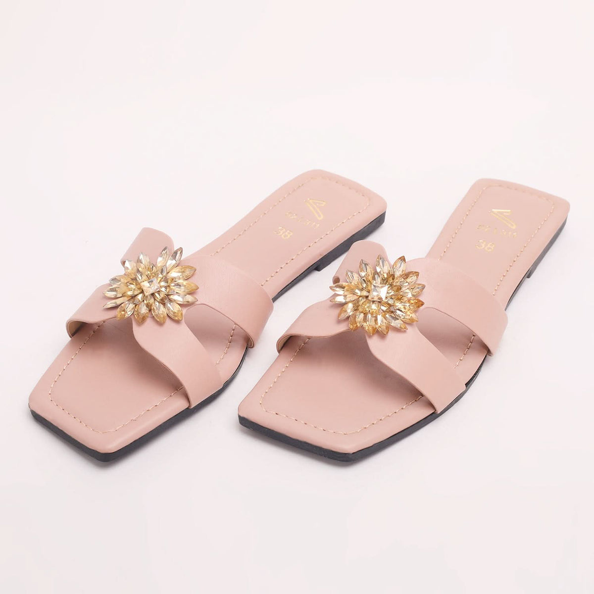 Women's Slipper - Peach, Women Slippers, Chase Value, Chase Value