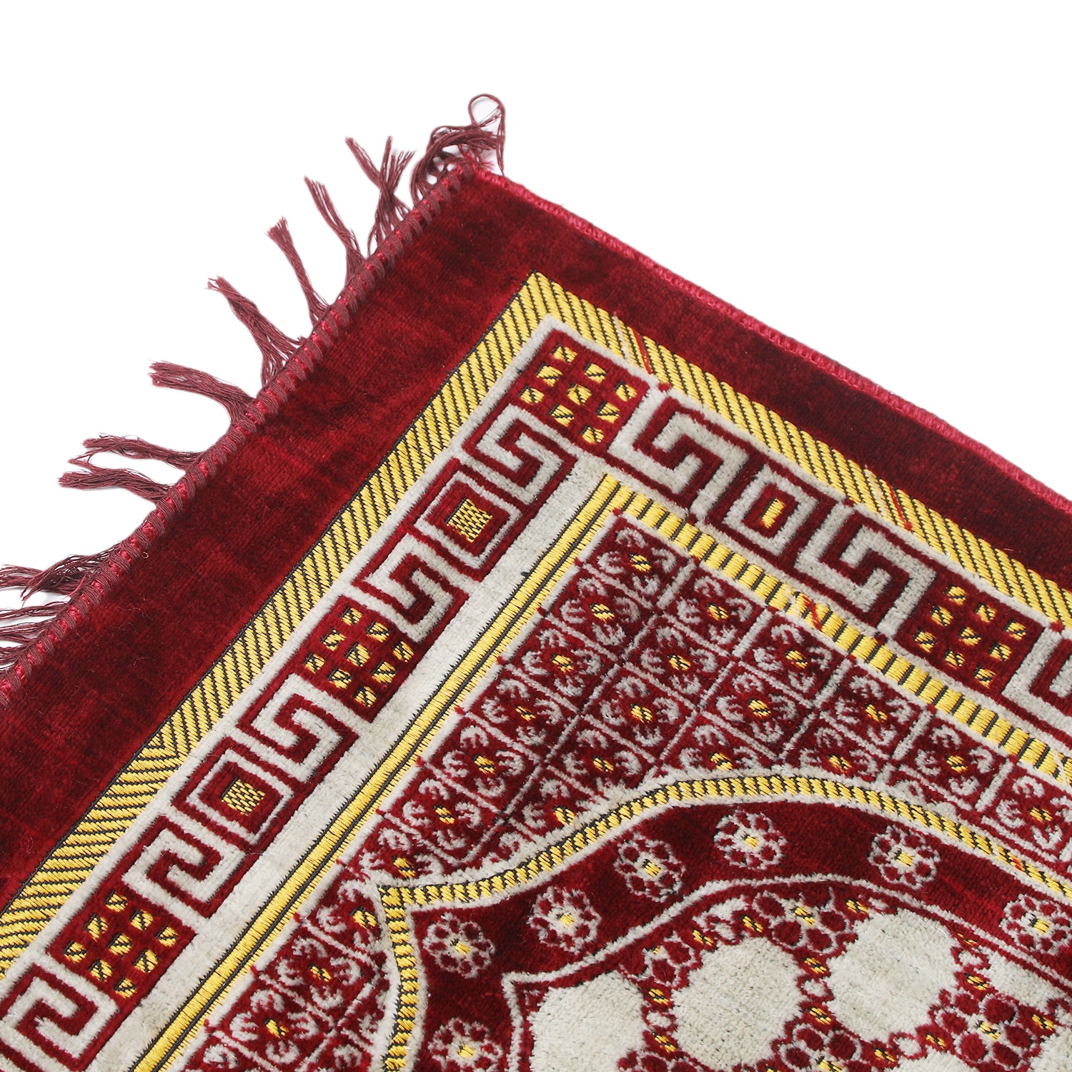 Prayer Mat ( Jay e Namaz )  - Maroon, Prayer Accessories, Chase Value, Chase Value