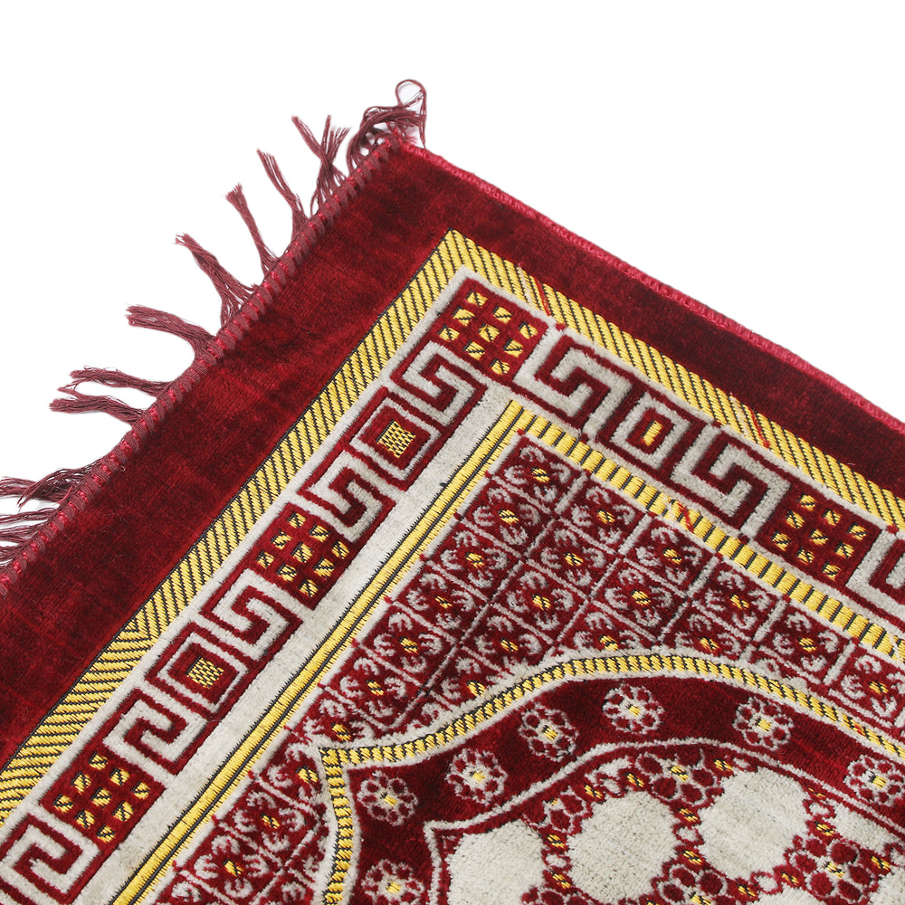 Prayer Mat ( Jay e Namaz )  - Maroon, Prayer Accessories, Chase Value, Chase Value