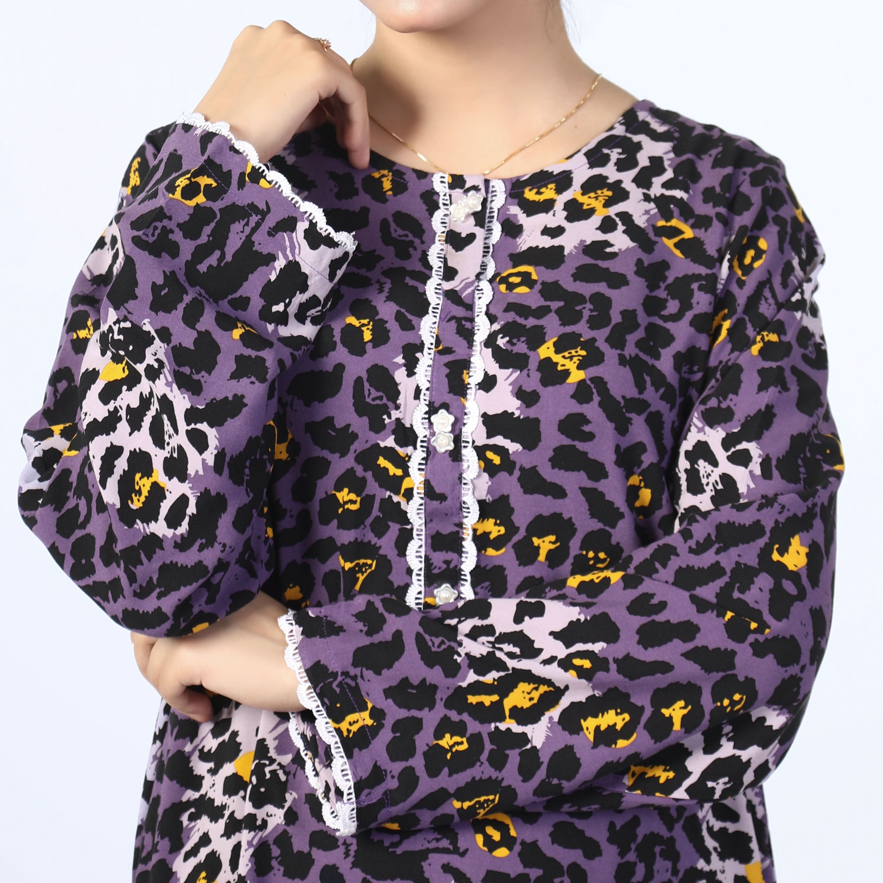 Women's Printed Co-Ord Set - Purple, Women Co-Ord Set, Chase Value, Chase Value