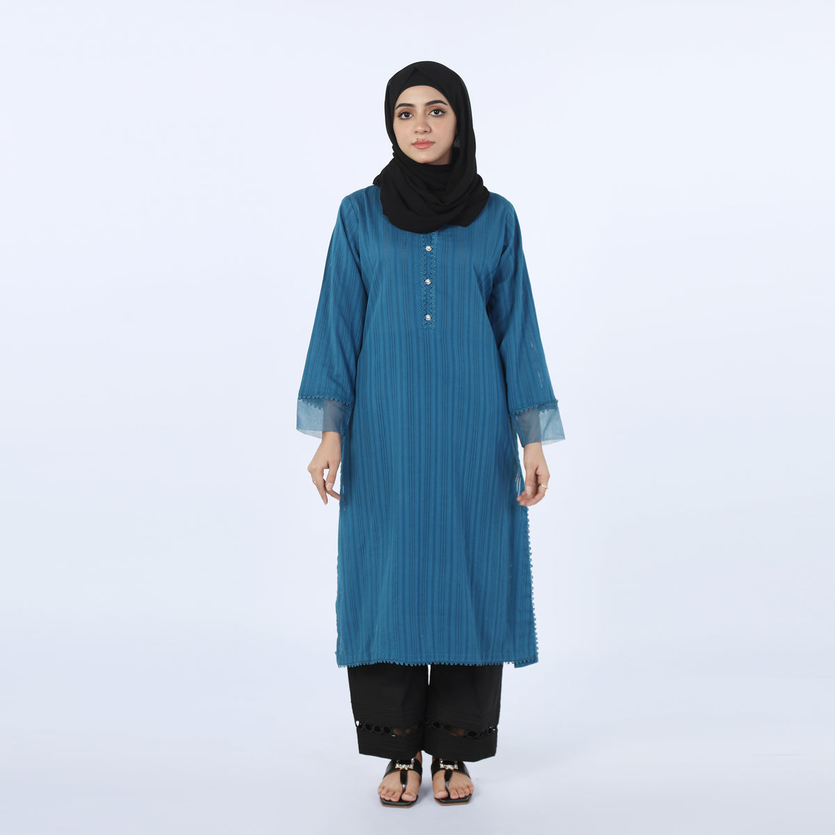 Eminent Women's Fancy Kurti - Blue, Women Ready Kurtis, Eminent, Chase Value