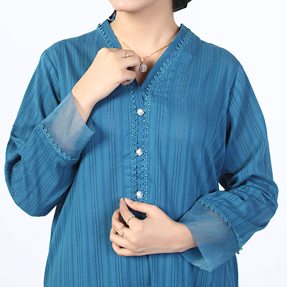 Eminent Women's Fancy Kurti - Blue, Women Ready Kurtis, Eminent, Chase Value