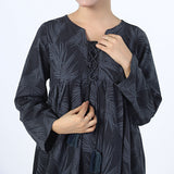 Women's Linen Printed Co-Ord Set - Grey, Women Co-Ord Set, Chase Value, Chase Value