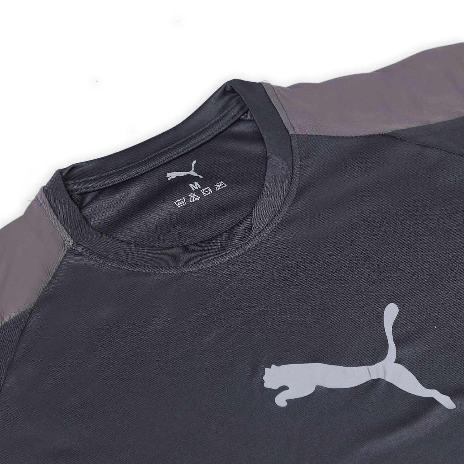 Men's Half Sleeves Round Neck T-Shirt - Grey, Men's T-Shirts & Polos, Chase Value, Chase Value