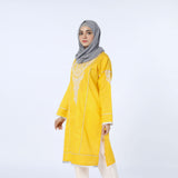 Women's Embroidery Kurti - Yellow, Women Ready Kurtis, Chase Value, Chase Value