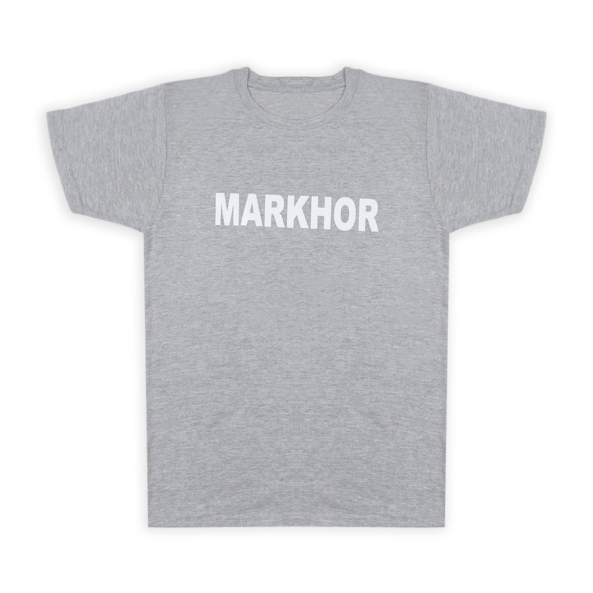 Men's Half Sleeves T-Shirt - Grey