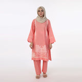 Women's Embroidered 2Pcs Shalwar Suit - Pink, Women Shalwar Suits, Chase Value, Chase Value