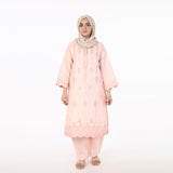 Women's 2pcs Stitched Embroidered Suit - Baby Pink, Women Shalwar Suits, Chase Value, Chase Value