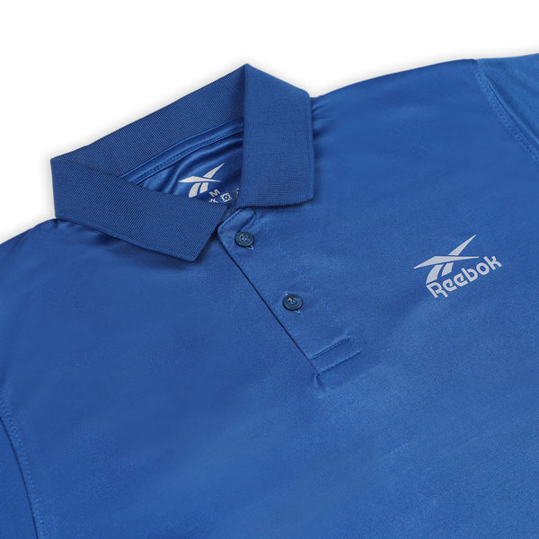 Men's Half Sleeves Polo T-Shirt - Blue