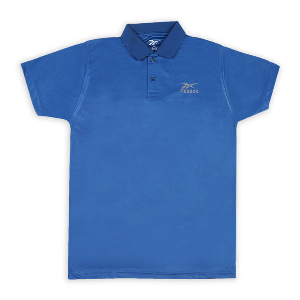 Men's Half Sleeves Polo T-Shirt - Blue