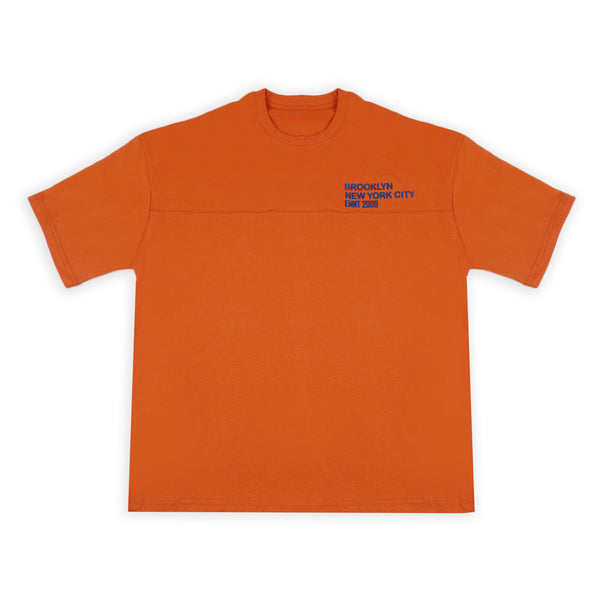 Eminent Men's Round Neck Half Sleeves T-Shirt - Orange