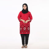 Women's Embroidered Stitched Kurti - Pink, Women Ready Kurtis, Chase Value, Chase Value