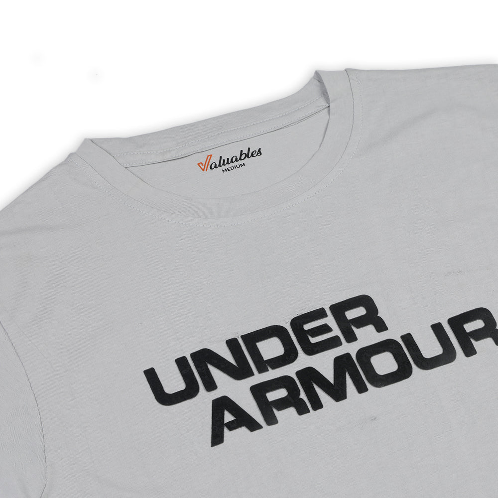 Men's half Sleeves T-Shirt - Light Grey, Men's T-Shirts & Polos, Chase Value, Chase Value