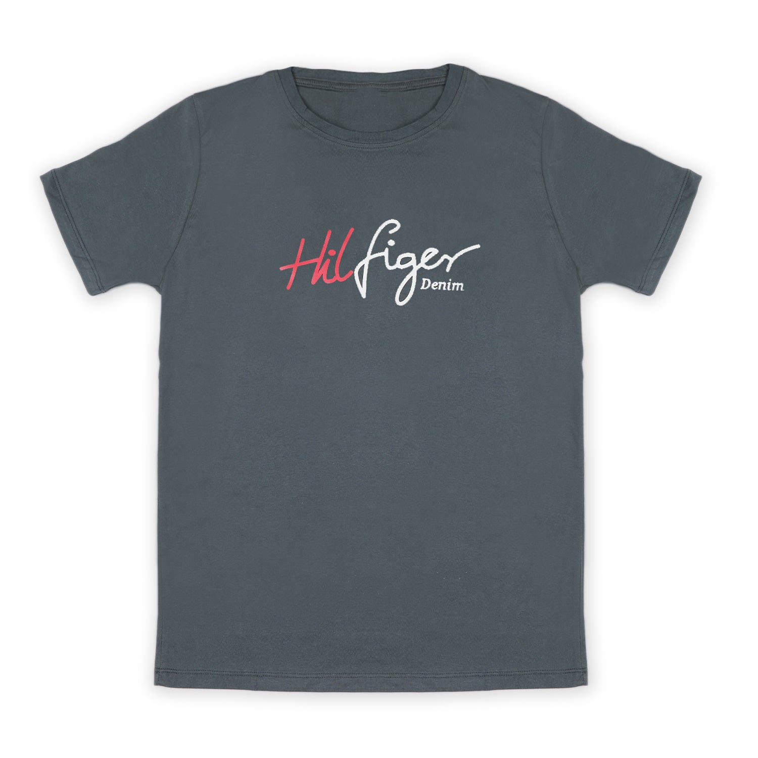 Men's Half Sleeves T-Shirt - Dark Grey, Men's T-Shirts & Polos, Chase Value, Chase Value