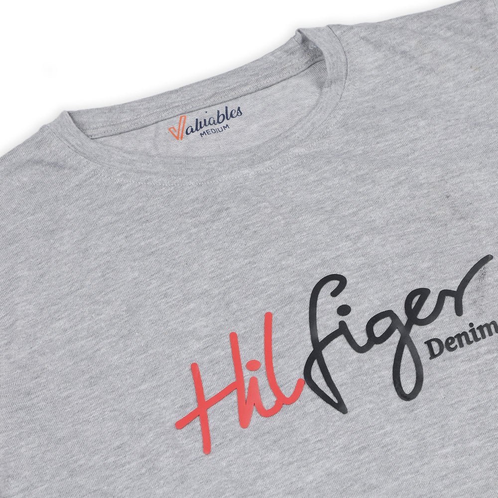 Men's Half Sleeves T-Shirt - Grey, Men's T-Shirts & Polos, Chase Value, Chase Value