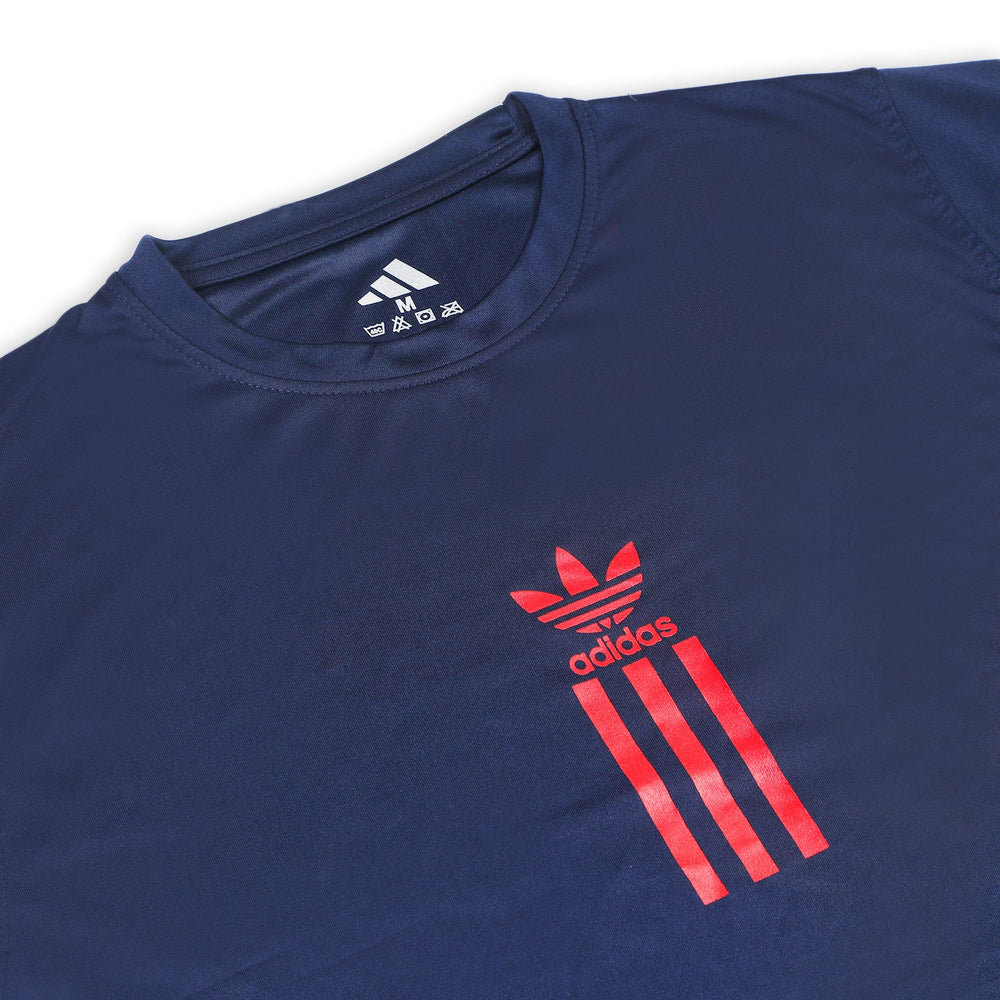 Men's Half Sleeves Round Neck T-Shirt - Navy Blue, Men's T-Shirts & Polos, Chase Value, Chase Value