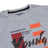 Men's Half Sleeves T-Shirt - Grey, Men's T-Shirts & Polos, Chase Value, Chase Value