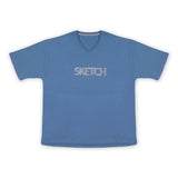 Men's Half Sleeves T-Shirt - Light Blue, Men's T-Shirts & Polos, Chase Value, Chase Value