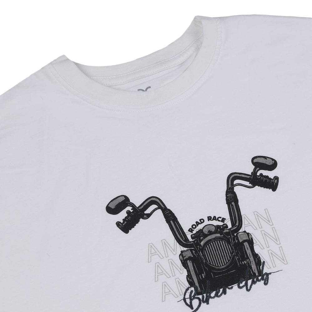 Eminent Men's Half Sleeves T-Shirt - White, Men's T-Shirts & Polos, Eminent, Chase Value