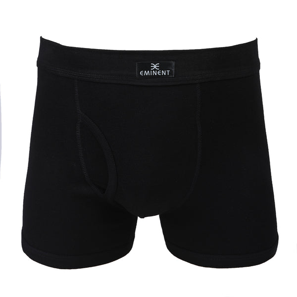 Eminent Men's Seamless Boxer - Black