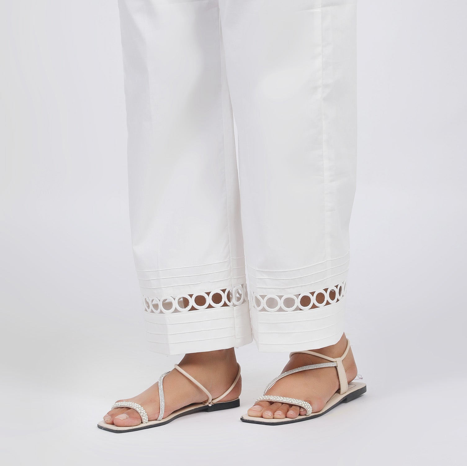 Eminent Women's Trouser - White, Women Pants & Tights, Eminent, Chase Value