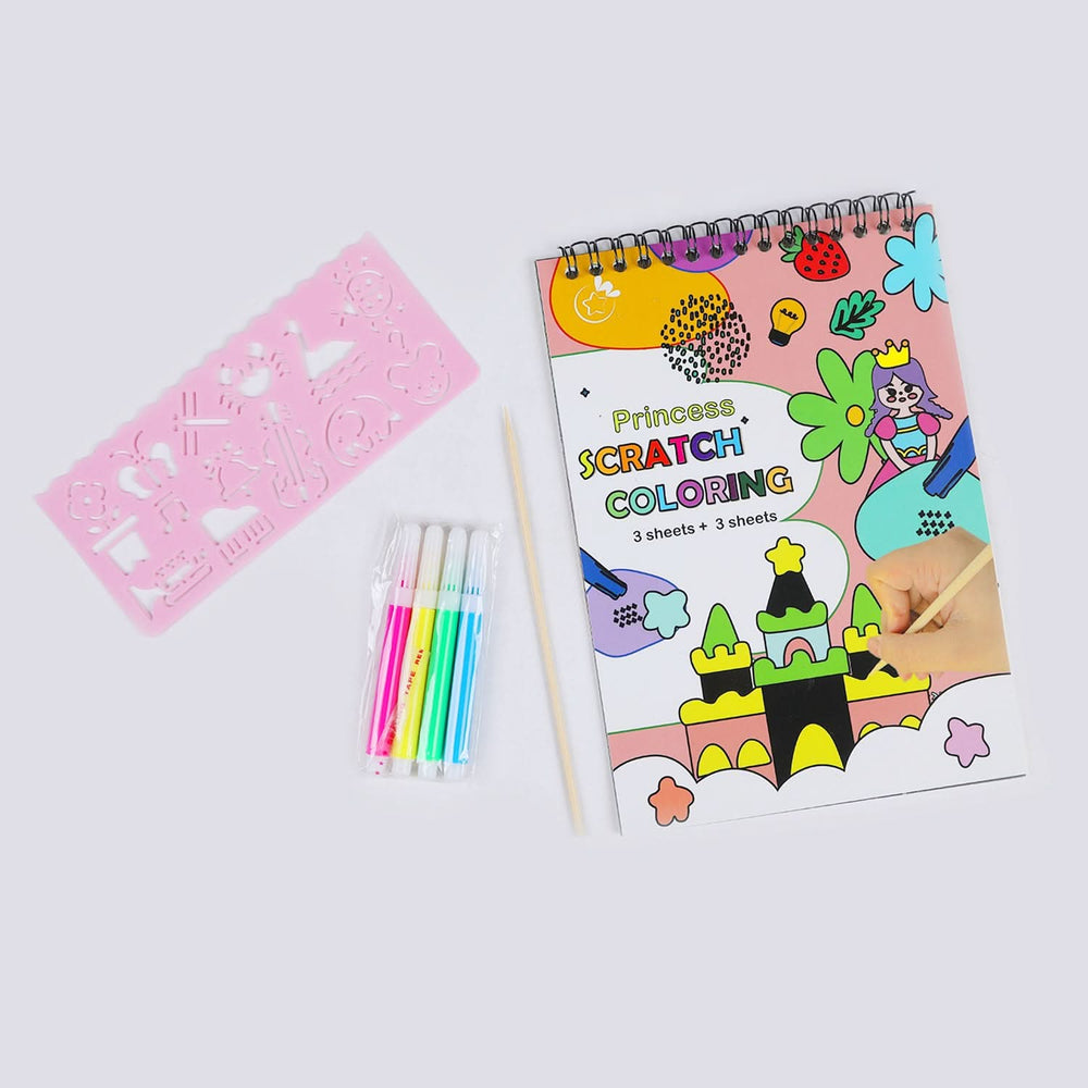Scratch Coloring Book, Coloring Books, Chase Value, Chase Value