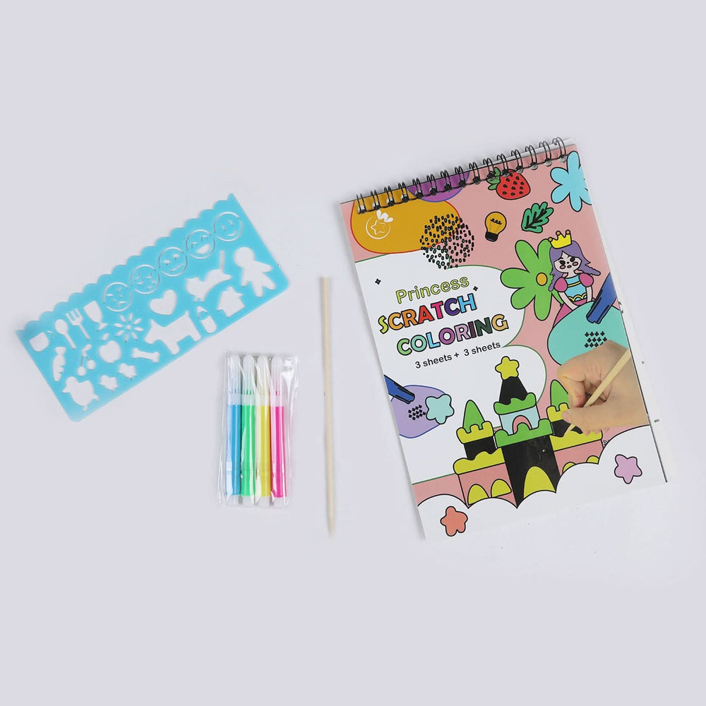 Scratch Coloring Book, Coloring Books, Chase Value, Chase Value